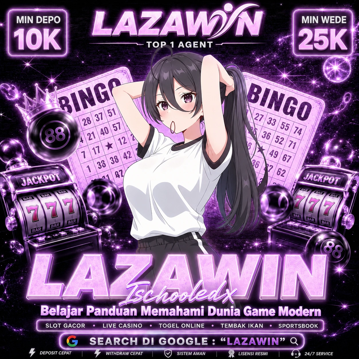 LAZAWIN Ischooledx: Belajar Panduan Memahami Dunia Game Modern